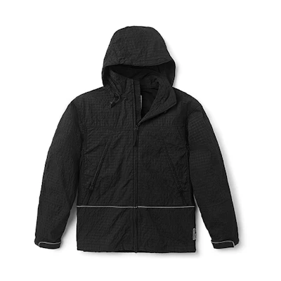 Timberland Water-Resistant Hoodie Jacket Unisex Black A2R3V-001