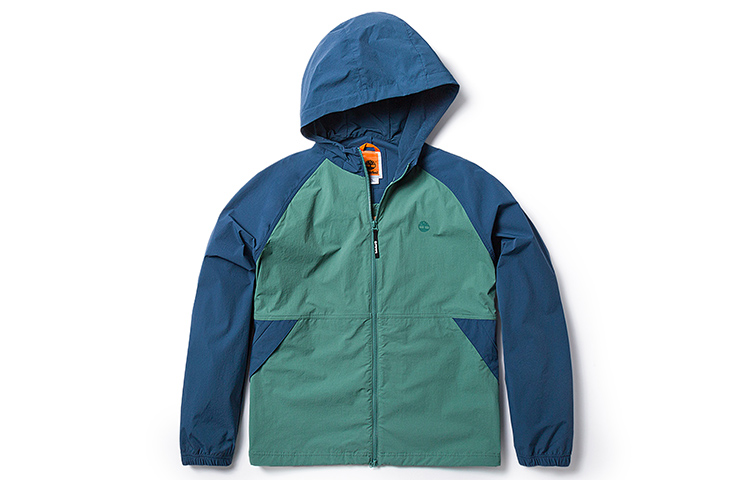 Timberland Water-Resistant Outdoor Jacket Unisex Blue Green A66EF-CL6