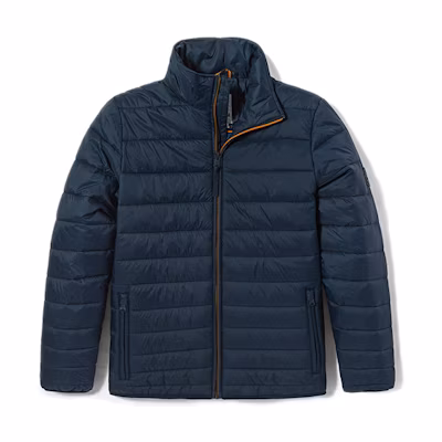 Timberland Water-Resistant Padded Jacket Dark Navy Blue A2ENZ-433