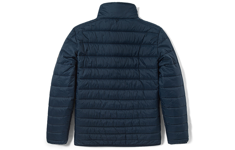 Lookbook 팀버랜드 방수 패딩 재킷 다크 네이비 블루 A2ENZ-433