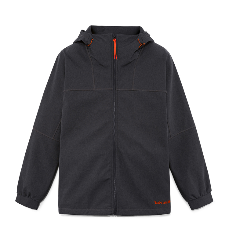 Timberland Water-Resistant Windproof Softshell Jacket Black Outdoor A5M62001