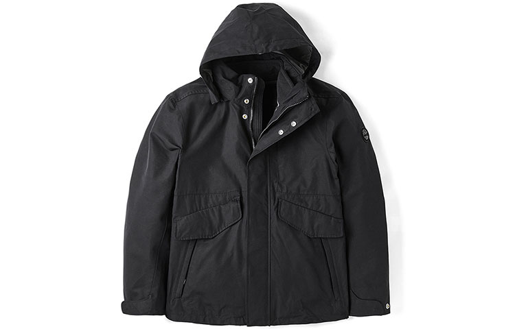 Timberland Waterproof 3-in-1 Hooded Jacket Black A1WSZ-001