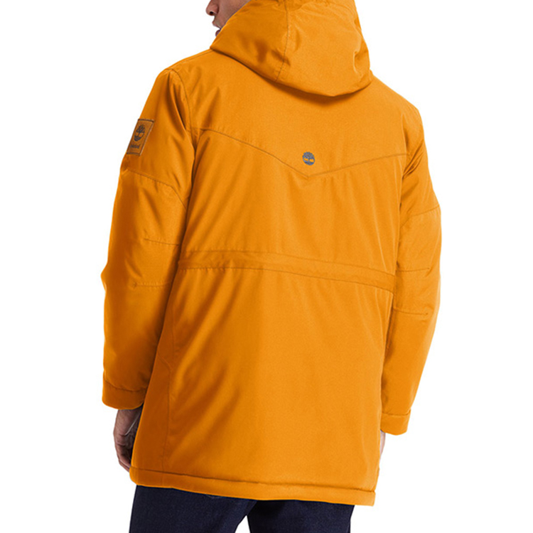 Shop Timberland 防水休閒運動夾克 - 起司黃配色 A2EZ2-804