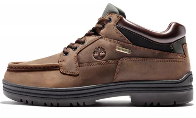 Timberland添柏瀾 防水工作短靴 戶外耐磨中筒馬汀靴 深棕色 Buy Timberland添柏瀾 防水工作短靴 戶外耐磨中筒馬汀靴 深棕色