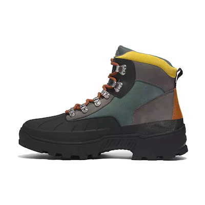 Timberland Waterproof Durable Mid-Cut Outdoor Boots 'Black Green Grey'