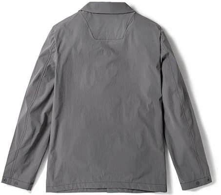 添柏岚防水灰色拉链夹克 带翻领和口袋 A26B6-033 Lookbook 添柏岚防水灰色拉链夹克 带翻领和口袋 A26B6-033