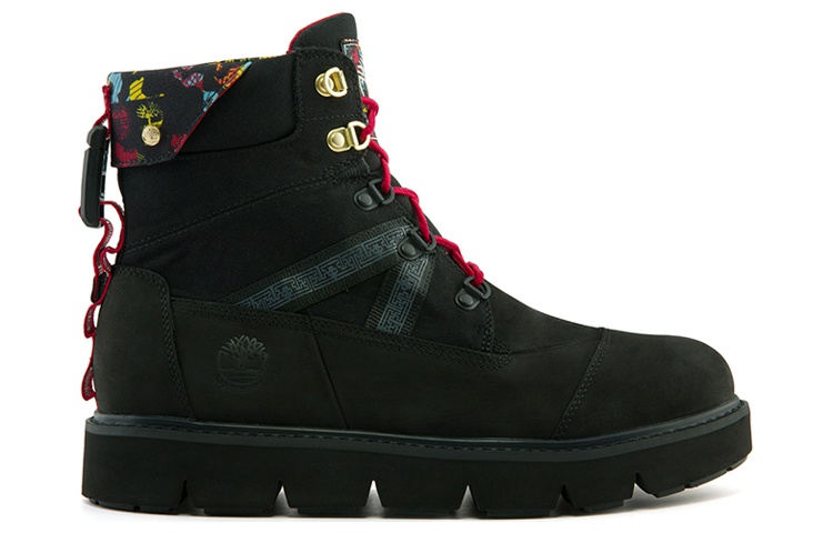 Order Timberland Sepatu Boot Tahan Air High-Top 'Edisi Tahun Baru - Hitam Lebar' A2PWHW