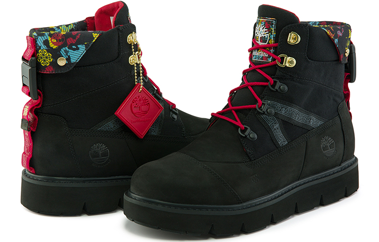 Purchase Timberland Sepatu Boot Tahan Air High-Top 'Edisi Tahun Baru - Hitam Lebar' A2PWHW