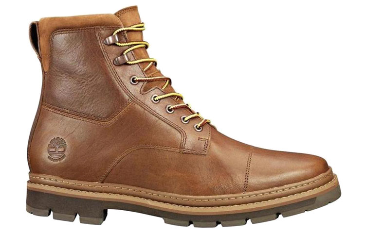 Timberland Waterproof High-Top Work Boots 'Brown' 圖 2
