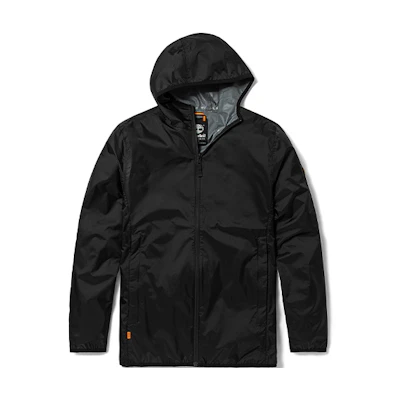 Timberland Waterproof Hooded Jacket Black Casual Sportswear A2ETN-001