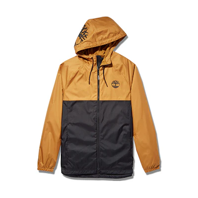 Timberland Waterproof Hooded Zip Jacket Wheat Color Jacket A2CEFP57