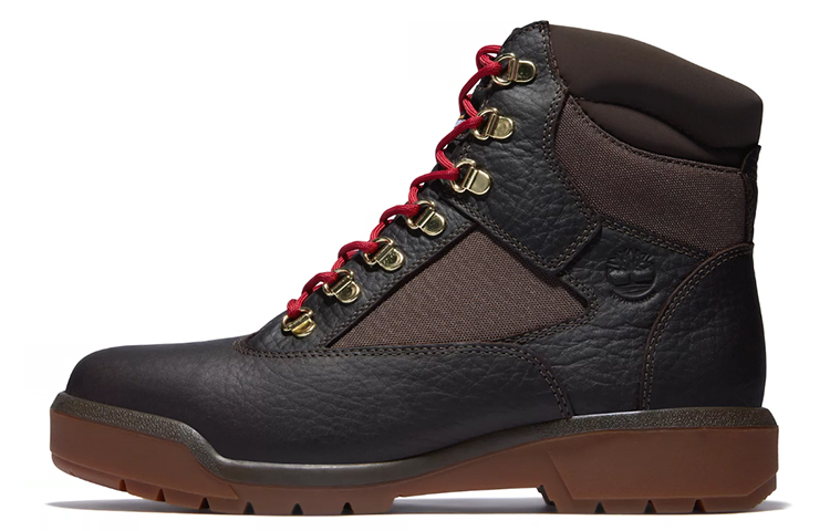 Timberland Waterproof Mid-Top Outdoor Boots 'Black Brown' A2GK6D33