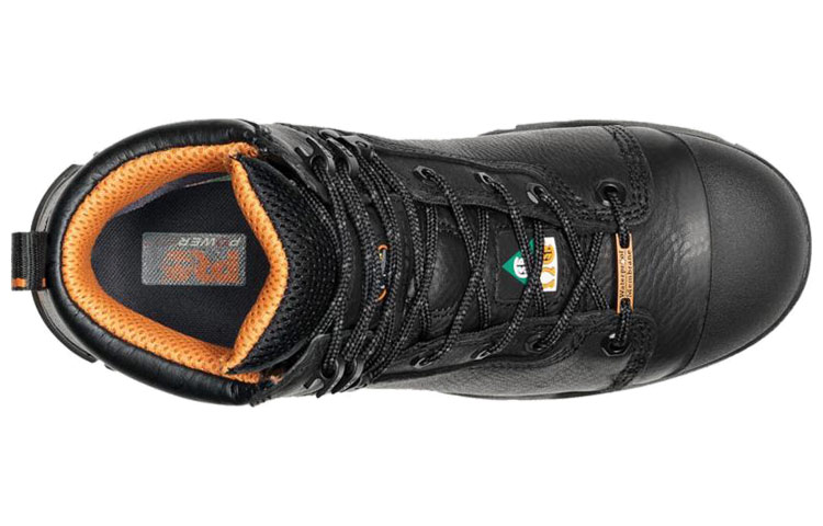 Order Timberland Waterproof Mid-Top Work Boots 'Black' 869214
