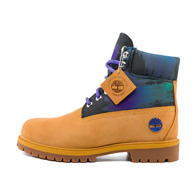 Timberland Heritage 6 Inch Waterproof Boot 'Wheat Nubuck with Print'