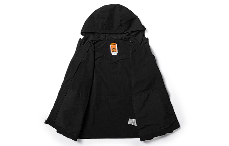 Shop 팀버랜드 방수 아웃도어 캐주얼 자켓 유니섹스 블랙 A66EF-001