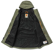 Shop Timberland 防水戶外連帽外套 卡塞爾綠 A6R9F-590