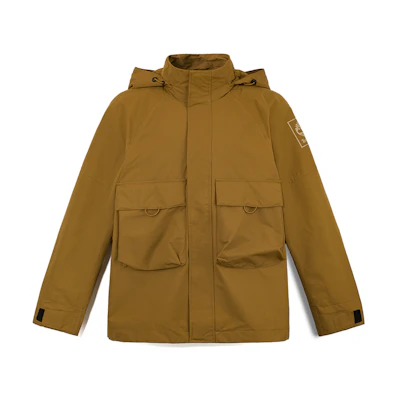 Timberland Waterproof Outdoor Jacket Windproof Breathable Light Brown A41QB-834