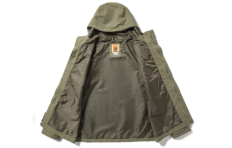 Shop Timberland Waterproof Outdoor Workwear Jacket - Cassel Green A2PD8-590