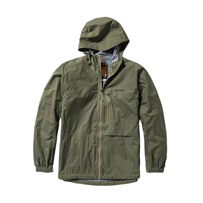 Timberland Waterproof Packable Hooded Jacket Kassel Green A41TF-590