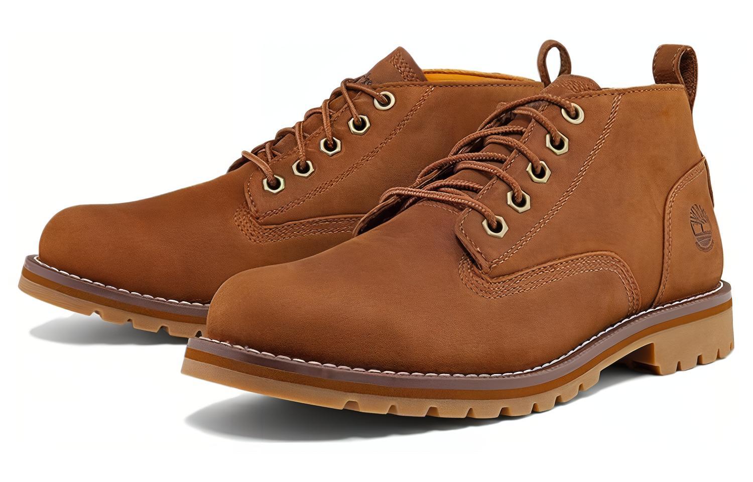 Shop Botas Outdoor Impermeables Timberland Corte Medio 'Marrón' A2BFYMF13
