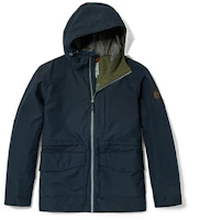 Timberland Waterproof Solid Blue Hooded Jacket Casual and Breathable A2EQT-433 Timberland Waterproof Solid Blue Hooded Jacket Casual and Breathable A2EQT-433