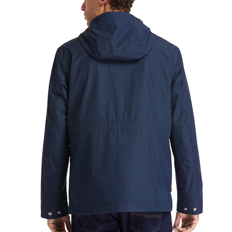 Details for 添柏岚防水纯蓝连帽夹克 休闲透气外套 A2EQT-433