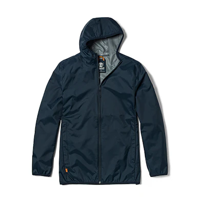 Timberland Waterproof Windproof Hooded Jacket Outdoor Deep Sapphire Blue A2ETN-433