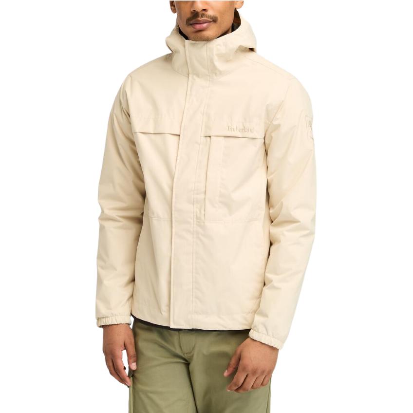 Shop Timberland 防水防風戶外登山夾克 淺棕色 FW24 A695W-EFL