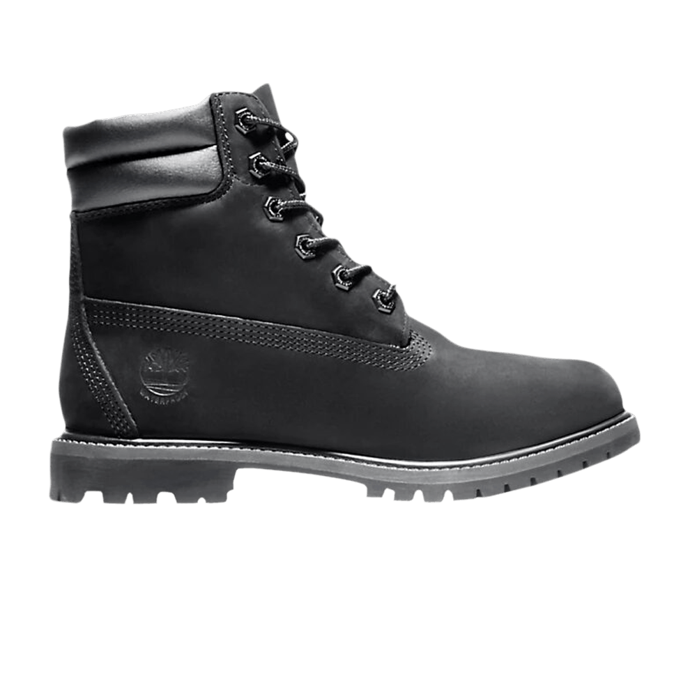 waterville 6 inch boots black nubuck