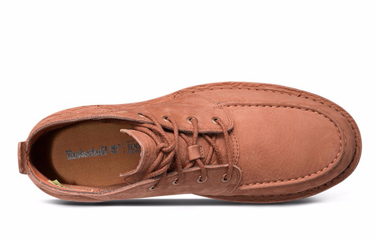 Lookbook Timberland Westmore ''Stivaletto Outdoor Leggero Marrone Mid-Top'' A1P2E