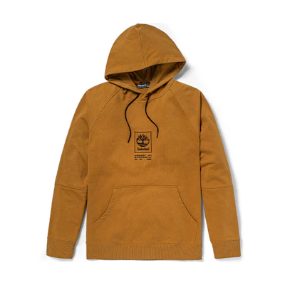 Timberland Wheat Hoodie with Tree Embroidery A2D3U-P47