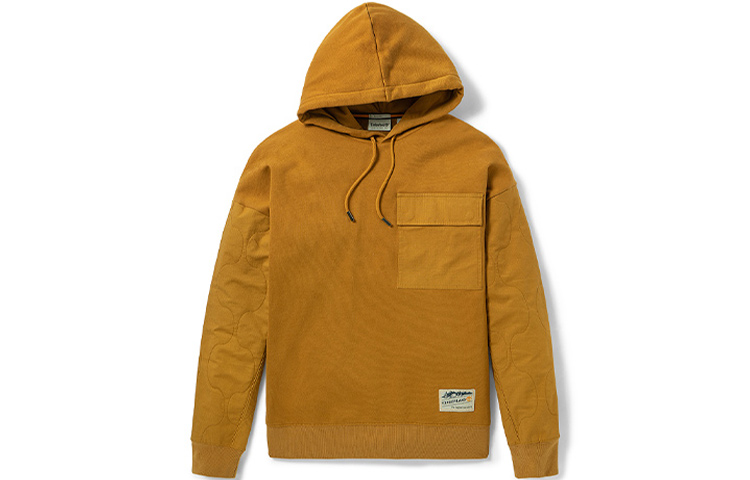 Timberland Wheat Retro Outdoor Pocket Logo Hoodie A234A-P47