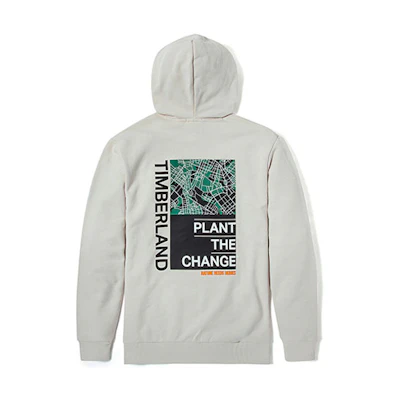 Timberland White Pullover Letter Academy Sweatshirt Casual Sportswear A42XR-BH7