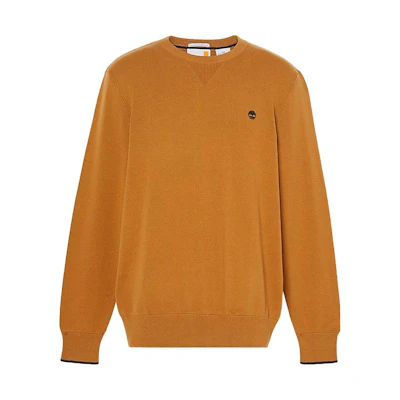 Timberland Williams River Logo Print Crewneck Sweatshirt Orange A2BSC-P47