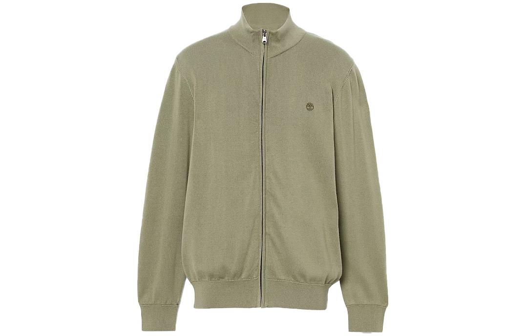 Timberland Williams River Logo Stand Collar Jacket Green A2BMZ-590