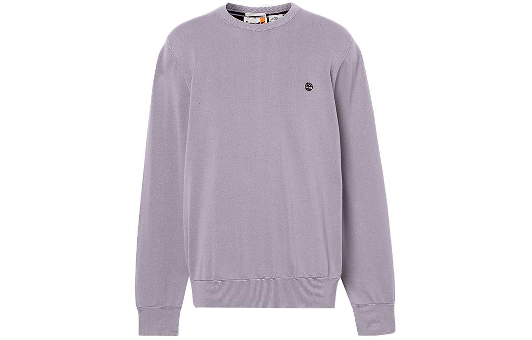 Timberland Williams River Purple Crewneck Sweatshirt Logo Pullover A2BMM-EG7