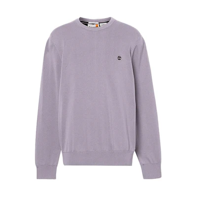 Timberland Williams River Purple Crewneck Sweatshirt Logo Pullover A2BMM-EG7