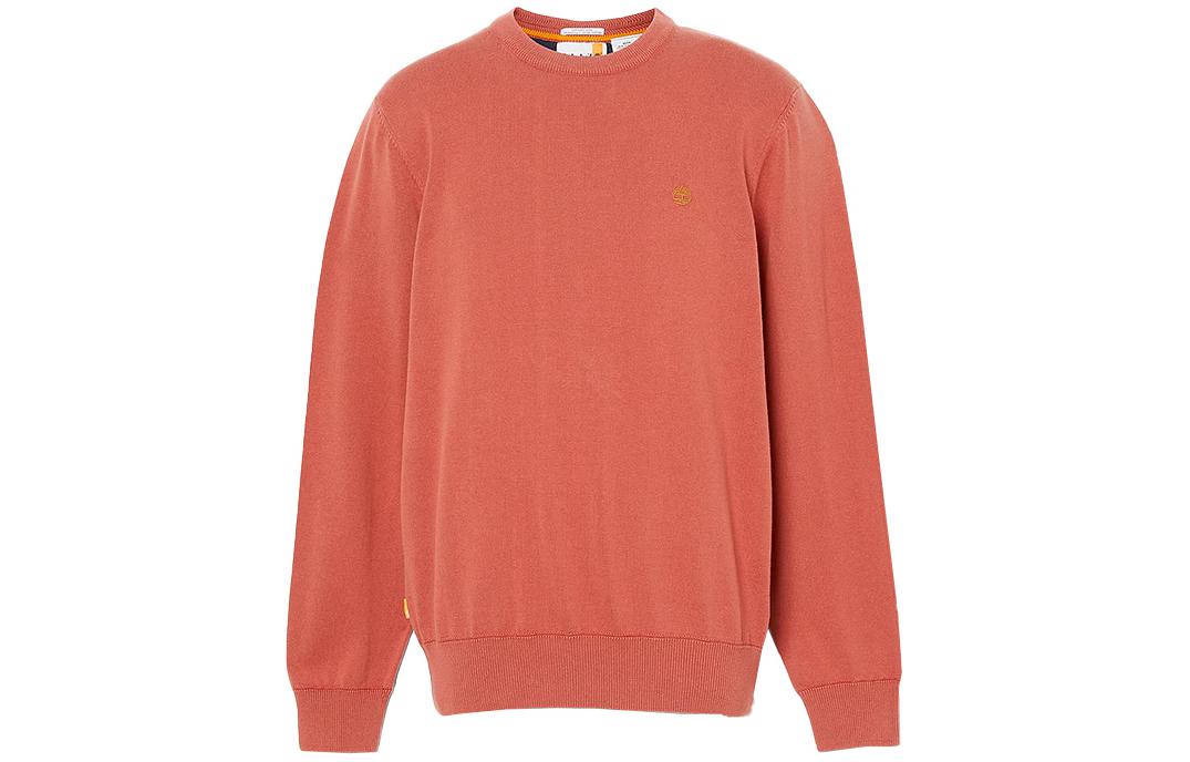 Timberland Williams River Sunset Red Logo Crewneck Sweatshirt A2BMM-DV5