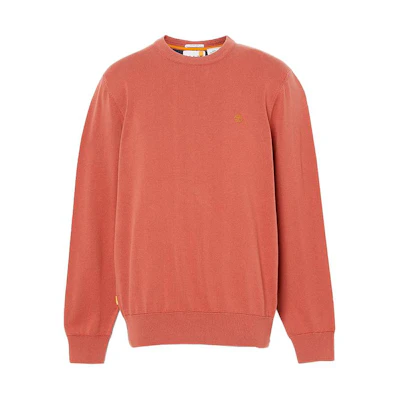 Timberland Williams River Sunset Red Logo Crewneck Sweatshirt A2BMM-DV5