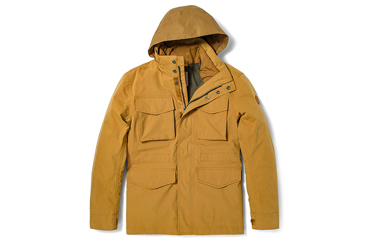 Timberland Winter 3-in-1 Detachable Hooded Jacket Wheat Color Outdoor. A2EYQ-P47