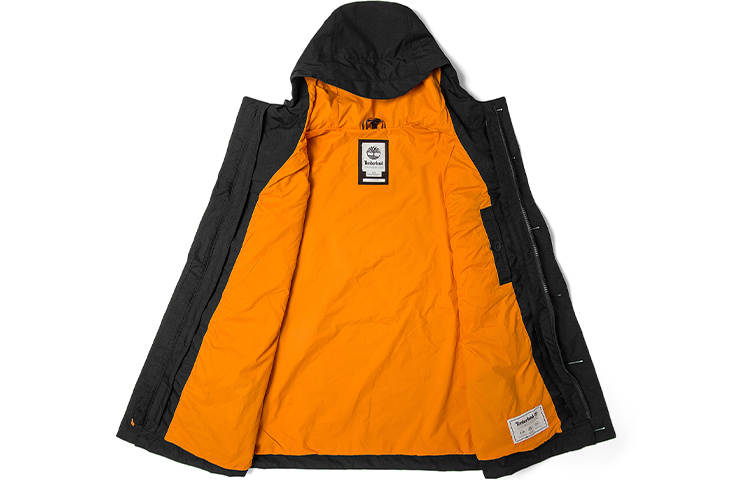 Shop Timberland Jaket Hitam Musim Sejuk Kalispang Kalis Air 3-dalam-1 Berhud. A448C-001