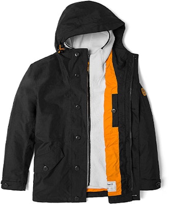 Timberland Winter Waterproof Fleece-Lined 3-in-1 Hooded Jacket Black A448C-001 Purchase Timberland Winter Waterproof Fleece-Lined 3-in-1 Hooded Jacket Black A448C-001