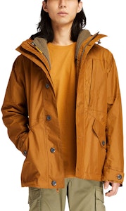 Timberland Winter Waterproof Fleece Jaket 3-dalam-1 Logo - Warna Getah. A448C-932 Cheap Timberland Winter Waterproof Fleece Jaket 3-dalam-1 Logo - Warna Getah. A448C-932