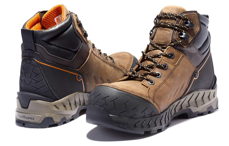 Shop 添柏岚工装靴 '深棕色' A225Q214