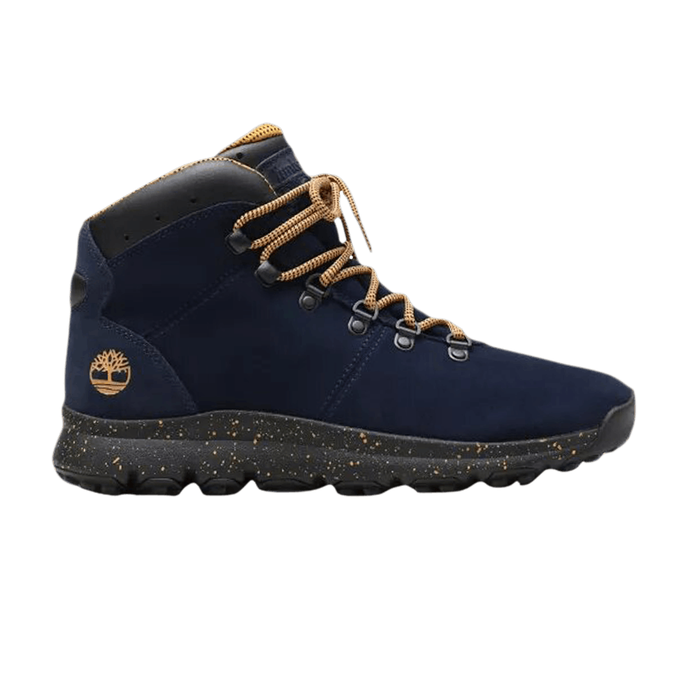 Buy Timberland 世界徒步鞋 '海军蓝麂皮' TB0A2177