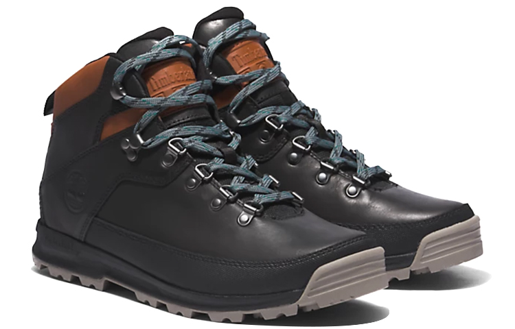 Shop 添柏岚 World Hiker 中筒戶外靴 黑總色