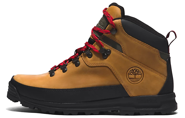 Timberland World Hiker Mid 'Brown Black Red' A5RF7231