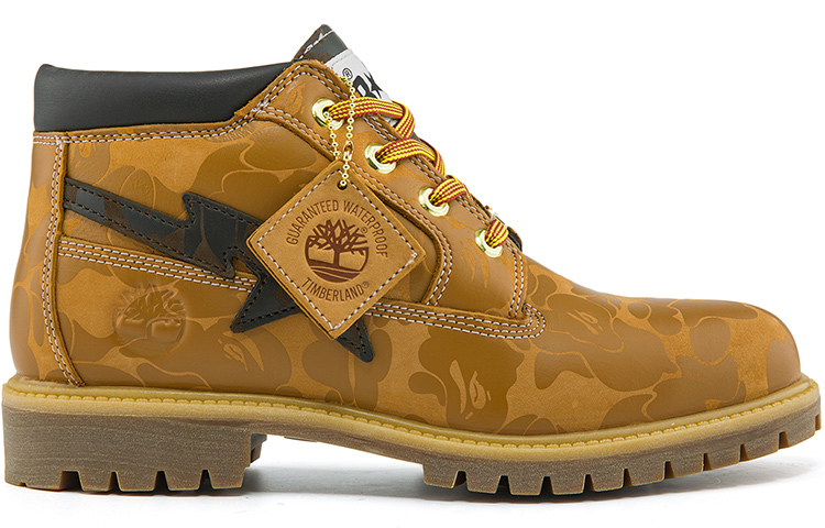 Lookbook Timberland x BAPE耐尔森高级防水切尔卡靴“麦色和巧克力色” A2QBXW