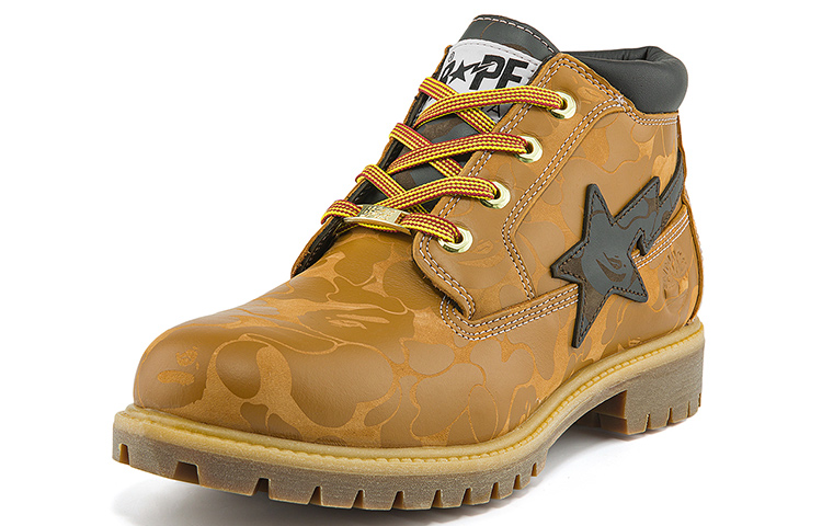 Purchase Timberland x BAPE耐尔森高级防水切尔卡靴“麦色和巧克力色” A2QBXW