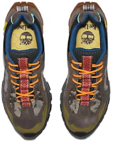 Shop Bee Line x Timberland添柏岚 Solar Ridge 耐磨防滑戶外功能鞋 綠褐色